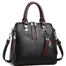 Load image into Gallery viewer, Luxury Vintage Ladies Hand Bags Totes Tassel Crossbody Bags for Women 2019 Famous Leather Woman Shoulder Messenger Bag W387