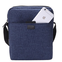 Load image into Gallery viewer, TINYAT Men's Bags Light Canvas Shoulder Bag For 7.9' Ipad Casual Crossbody Bags Waterproof Business Shoulder bag for men 0.13kg
