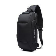 Load image into Gallery viewer, OZUKO 2019 New Multifunction Crossbody Bag for Men Anti-theft Shoulder Messenger Bags Male Waterproof Short Trip Chest Bag Pack