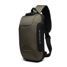 Load image into Gallery viewer, OZUKO 2019 New Multifunction Crossbody Bag for Men Anti-theft Shoulder Messenger Bags Male Waterproof Short Trip Chest Bag Pack