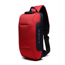 Load image into Gallery viewer, OZUKO 2019 New Multifunction Crossbody Bag for Men Anti-theft Shoulder Messenger Bags Male Waterproof Short Trip Chest Bag Pack